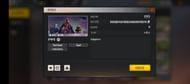 "Create" is present on the bottom left corner of the screen (Image via Garena)